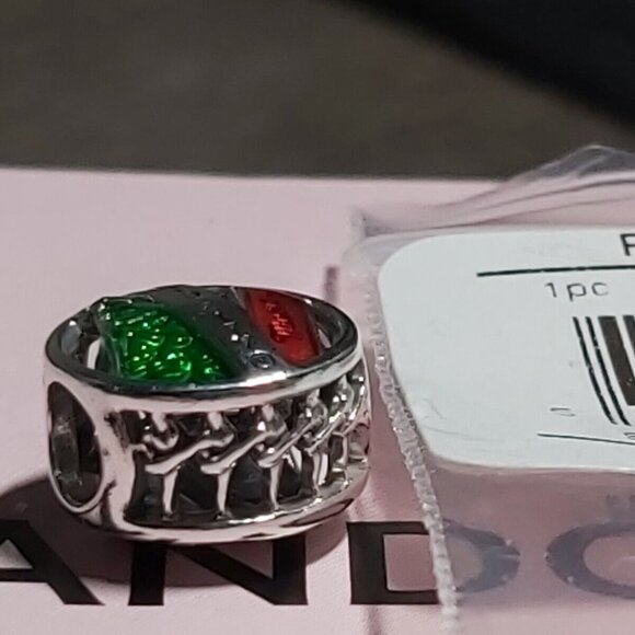 Auth Pandora *RETIRED* Sterling Silver RADIO CITY MUSIC HALL Charm 797549ENMX - Picture 9 of 11